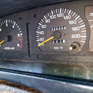 Toyota Landcruiser FZJ80 instrument cluster speedo 1fz-fe 3460,000 km (2nd hand)