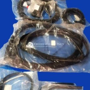 Landcruiser 45 47 Series Ute seal rubber kit  HJ45 HJ47 FJ45