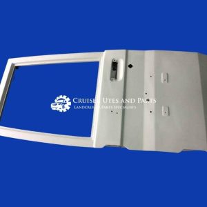 Landcruiser 75 78 series Troop Carrier Troopy Left hand barn door white small 2nd hand complete