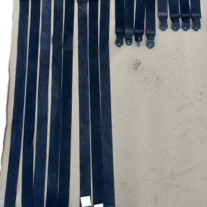 Toyota Landcruiser 75 78 series Troopy rear seat belt belts set grey new