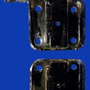 Toyota Landcruiser U Bolt seat spring plate pair rear hzj75 HJ75 HZJ79 incl bushes 2nd hand