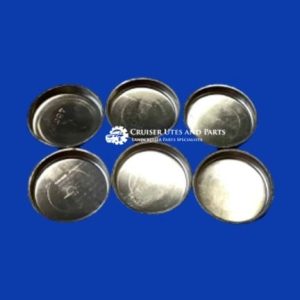 Toyota Landcruiser 1HZ brass Welsh plug set (6)  45mm