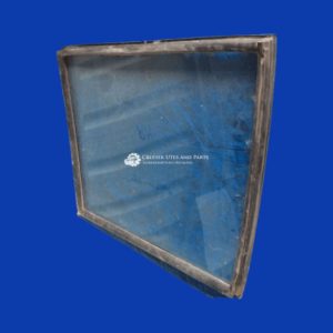 Toyota Landcruiser 75 78 series Troop Carrier glass & rubber Right hand barn door (large door side)