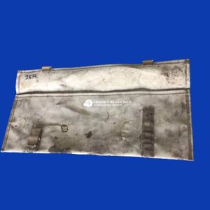 Toyota Landcruiser beige fabric tool bag / tool kit (empty)