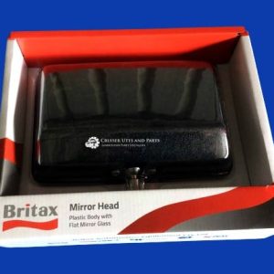 Toyota Landcruiser exterior mirror head suit 75 79 Utes britax style new