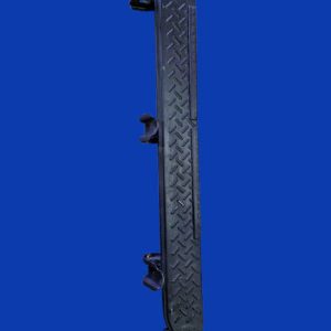 Toyota Landcruiser steel Left side step side steps black to suit 75 79 78 series (up to 7/2016) used