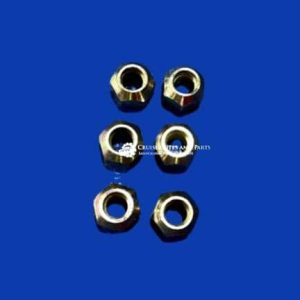 Toyota Landcruiser BJ40 BJ42 FJ40 FJ45 HJ47 FJ60 FJ62   standard wheel nut 90942-01007 (set of 6) 3/69 to 8/99