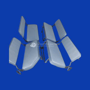 Toyota Landcruiser Troopy troop carrier rear side RH front seat  VDJ78 HZJ78 grey reco