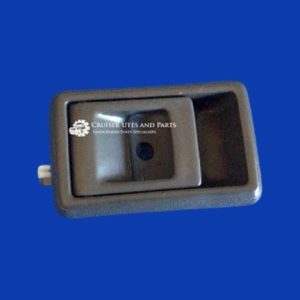 Toyota Landcruiser inner door handle Right hand 75 79 78 series   GREY (drivers side) 69205-10040-13