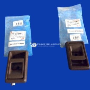 Toyota Landcruiser inner door handle pair  75 79 78 series BROWN 69205-10040-06   69206-10040-06