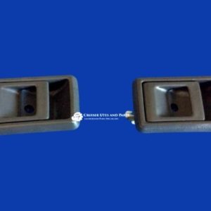 Toyota Landcruiser inner door handle pair  75 79 78 series   GREY 69205-10040-13    69206-10040-13