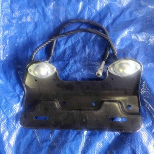 Toyota Landcruiser Number plate bracket and lamps 12V  HJ75 HZJ75 HZJ79 VDJ79 used