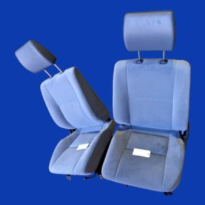 Toyota Landcruiser pair seat seats GREY fabric VDJ76 wagon dual cab Ute VDJ79 (GXL) outright 2nd hand
