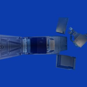 Toyota Landcruiser  plastic storage box body console box Black 58901-90K00  VDJ79